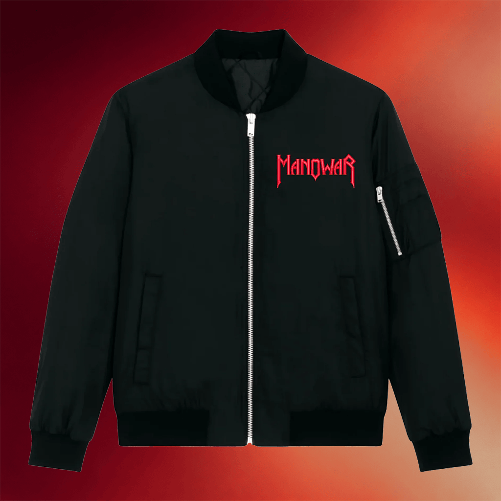 Manowar Merch 2026 Manowar Bomber Jacket Gift Ideas For Music Lovers
