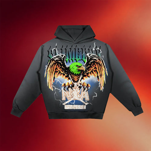 YoungBoy NBA Merch Slime Cry Eagle Hoodie YoungBoy Never Broke Again Hoodie Gift For Rapper Fans