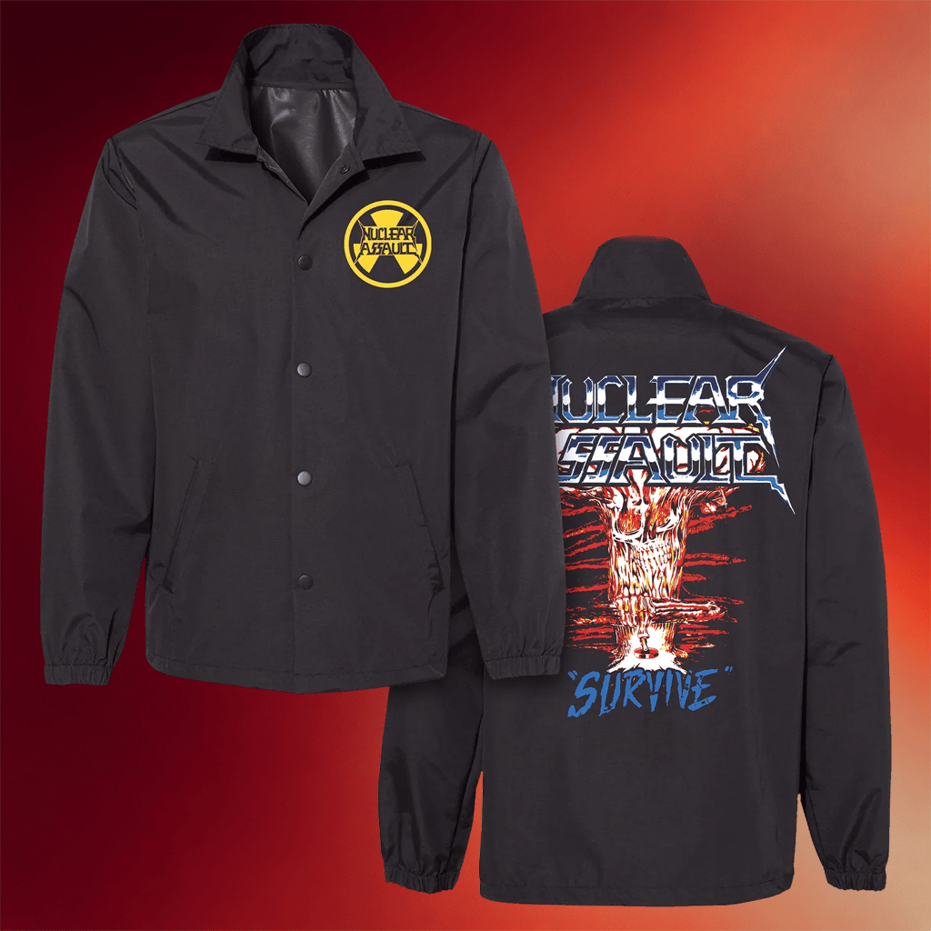 Beyond Human Merch 2026 Nuclear Assault Game Over Jacket Best Gifts For Music Lovers