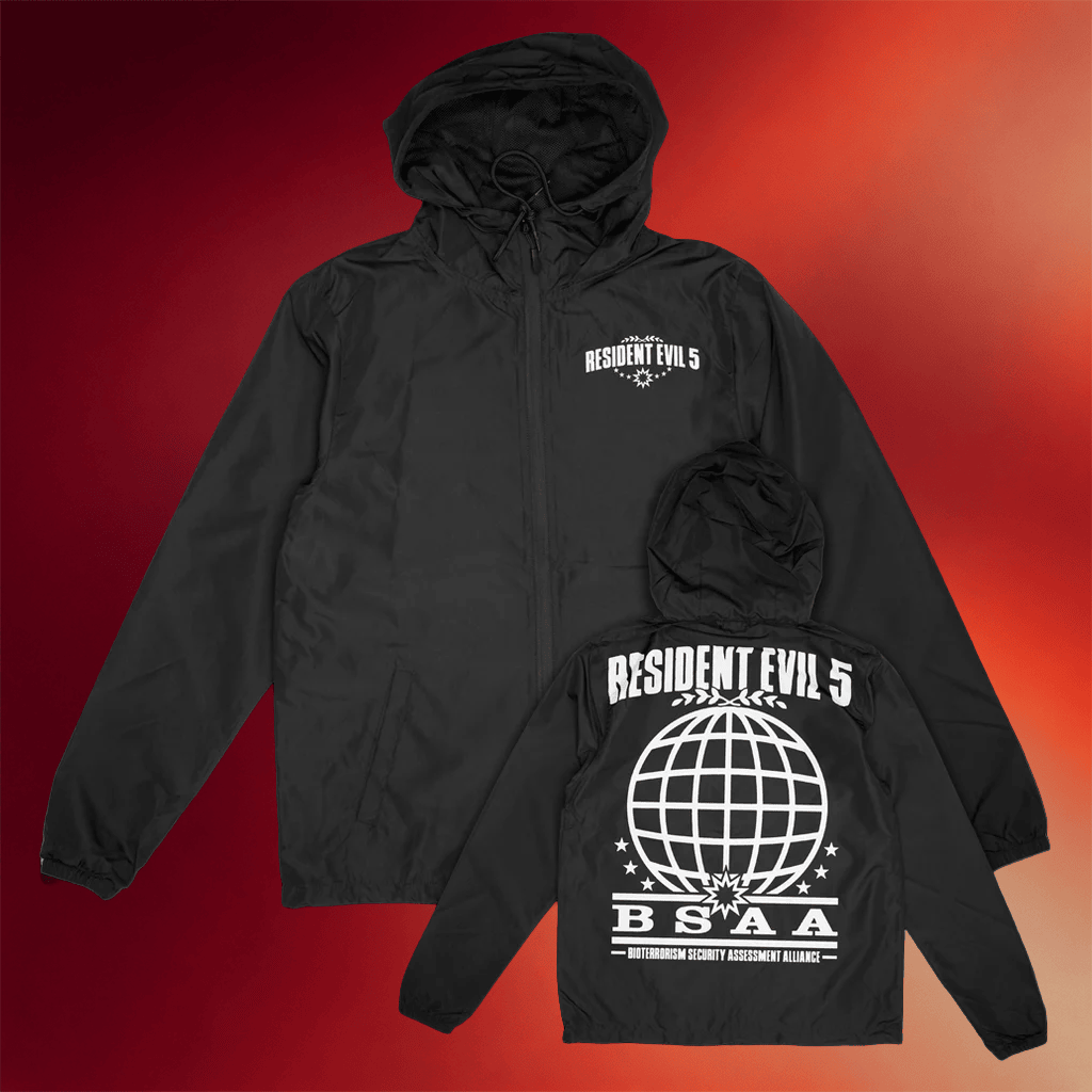Prestige Merch Supply Resident Evil 5 BSAA Windbreaker Jacket Gifts For Game Lovers