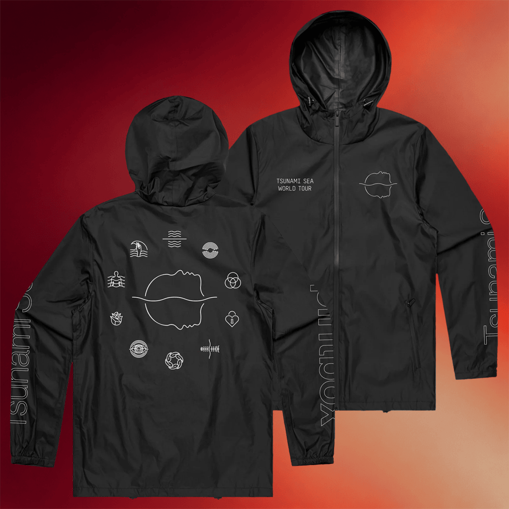 Spiritbox Merch 2026 Icon Wheel Windbreaker Jacket Tsunami Sea World Tour Apparel Gifts For Him