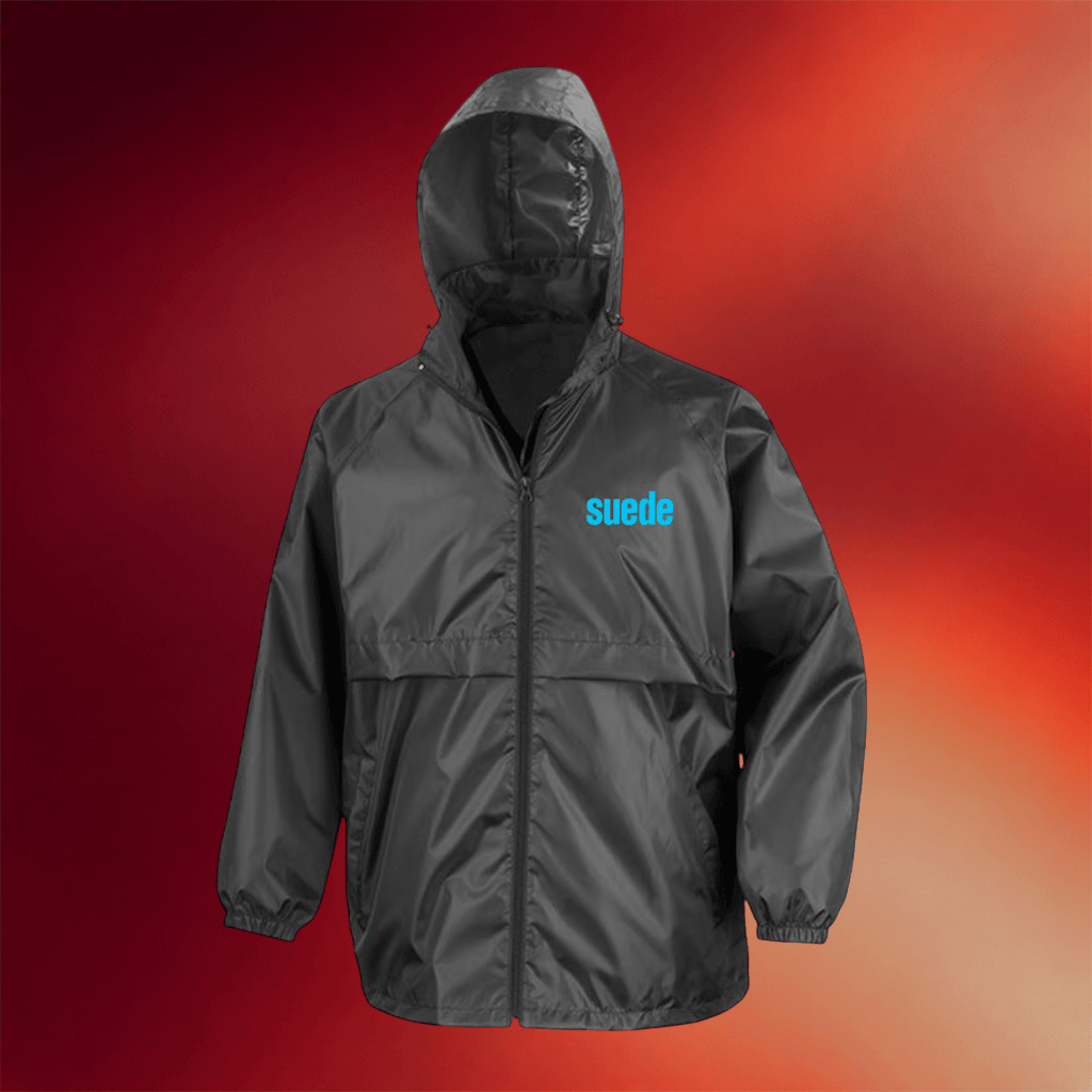 Suede Merch 2026 Suede Logo Windbreaker Jacket Unique Gifts For Rock Band Lovers