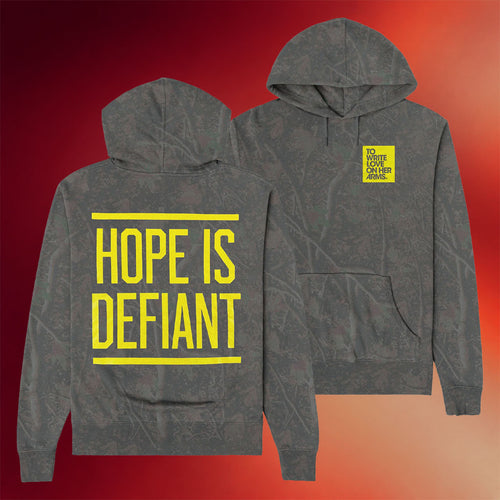 To Write Love On Her Arms Merch 2026 Hope Is Defiant Camo Hoodie Gifts For Friends