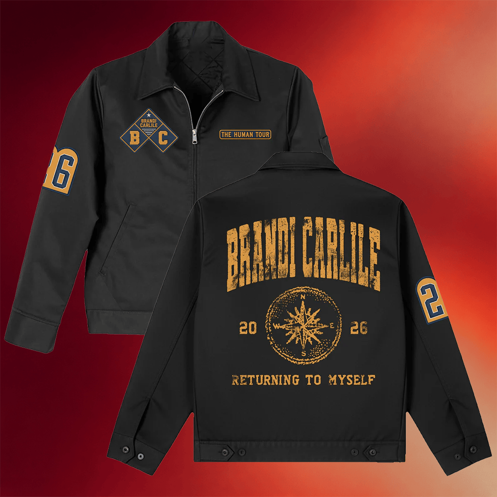 Brandi Carlile Merch The Human Tour Jacket Returning To Myself Jacket Gifts For Music Fans