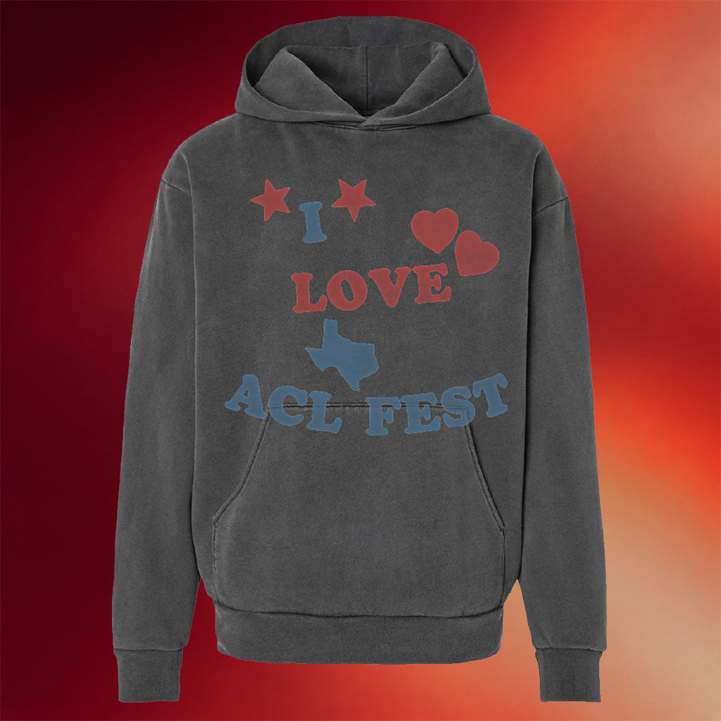 ACL Music Festival Merch 2026 I Love ACL Fest Hoodie Gift Ideas For Music Lovers