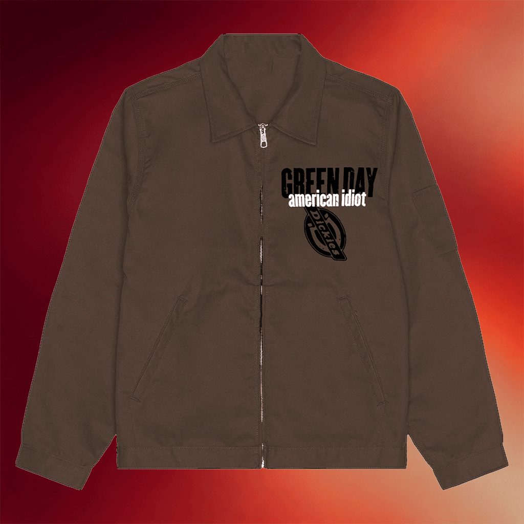 Green Day Merch Dickies American Idiot Work Jacket Green Day Apparel Birthday Gift For Son In Law