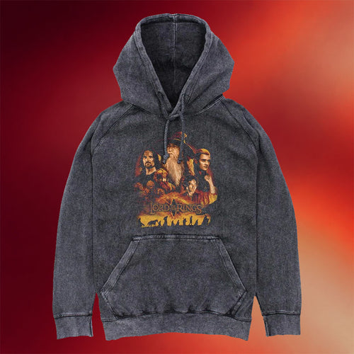Cinemark Merch The Lord Of The Rings Characters Hoodie Gifts For Movie Lovers