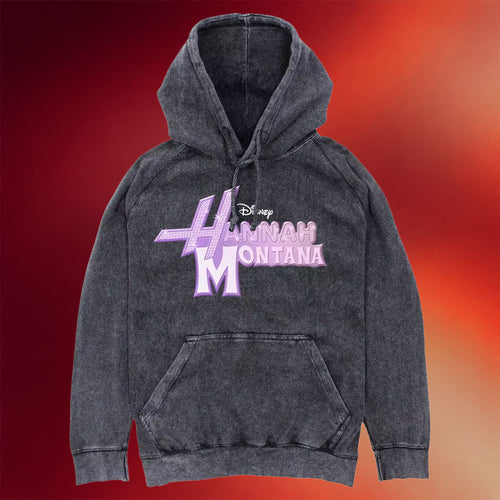 Hannah Montana Merch 2026 D Channel Hannah Montana Glam Logo Hoodie Best Gifts For Fans