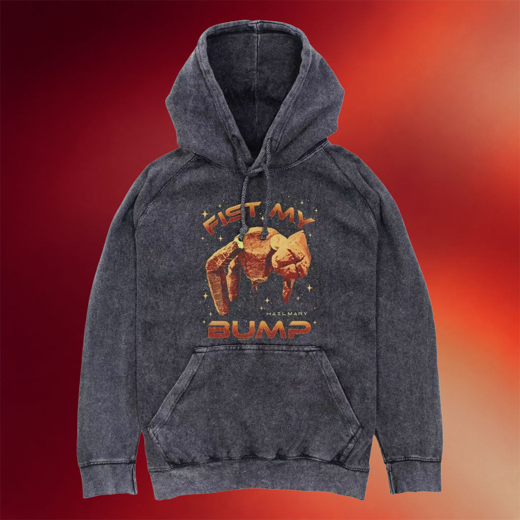 Project Hail Mary Merch 2026 Bump Fister Mineral Wash Hoodie Gifts Ideas For Friends