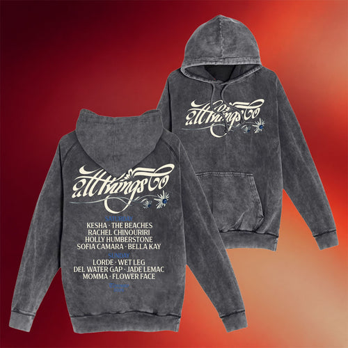 All Things Go Festival Merch 2026 Wildflower Lineup Hoodie Best Gifts For Music Lovers