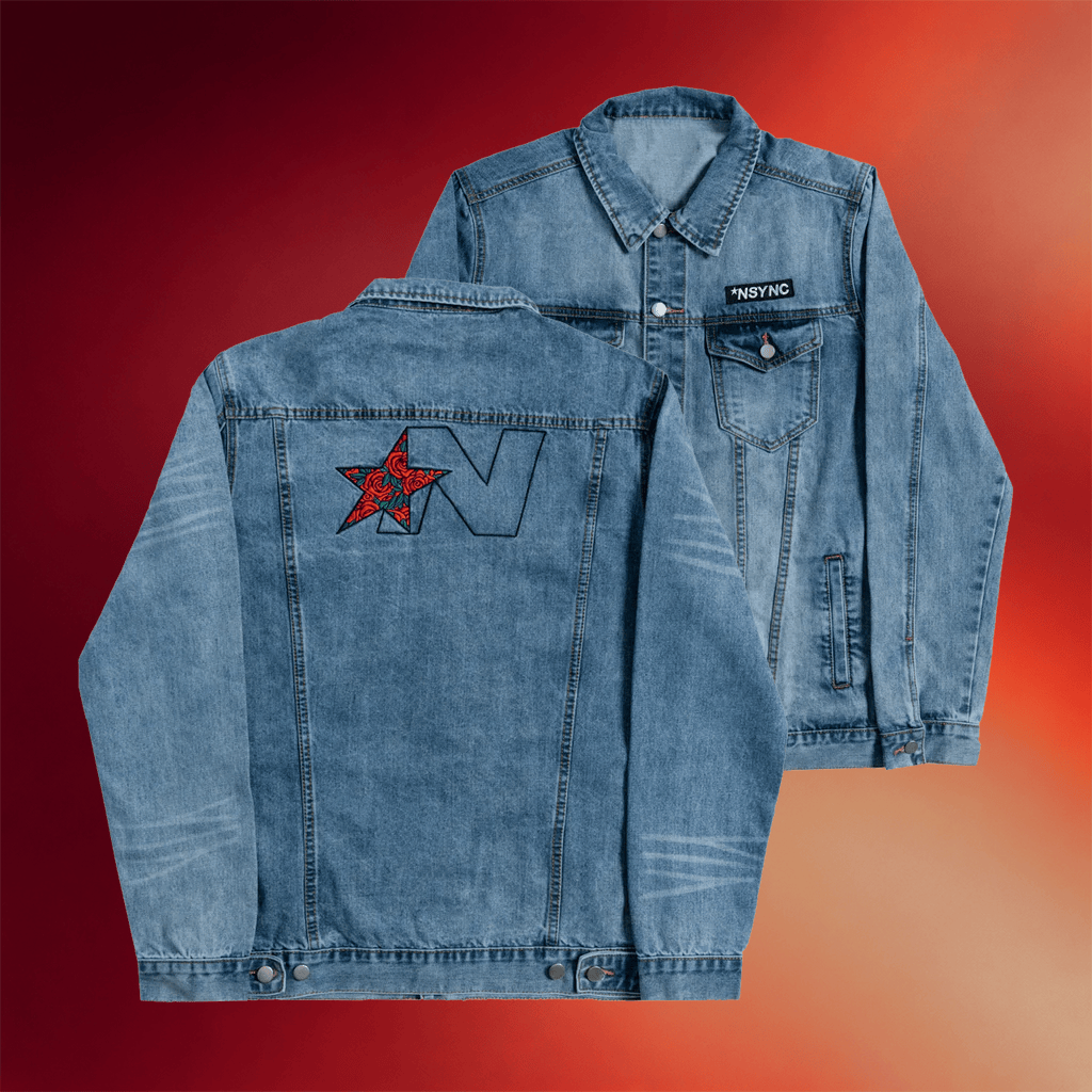 NSYNC Merch 2026 See Right Through You Denim Jacket Gifts For Pop Band Lovers