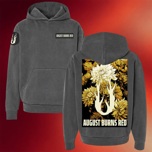 August Burns Red Merch Flower Hoodie August Burns Red Hoodie Gift Ideas For Friends