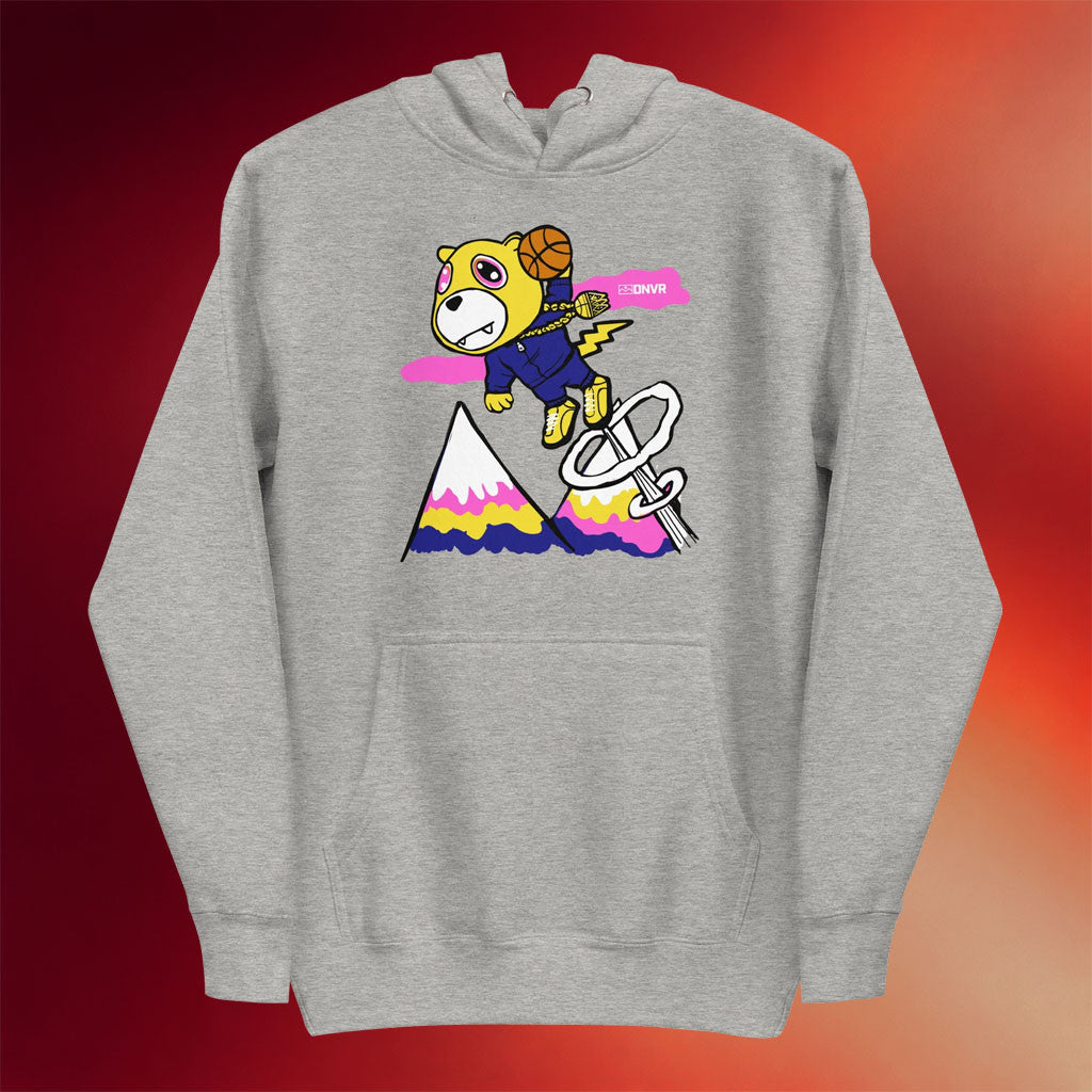 All City Network Merch 2026 DNVR Flying Mascot Hoodie Presents For Basketball Fans