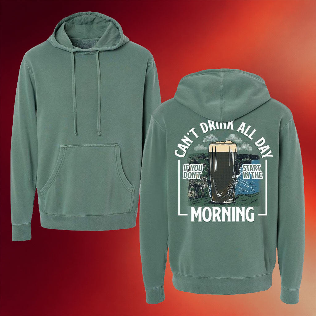 Barstool Sports Merch Can't Drink All Day Cliffs Hoodie Unique Gifts For Boyfriend