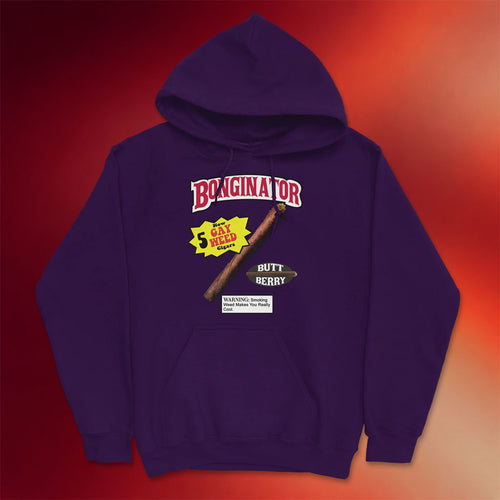 Bonginator Merch 2026 Butt Berry Hoodie Bonginator Hoodie Gift For Dudes