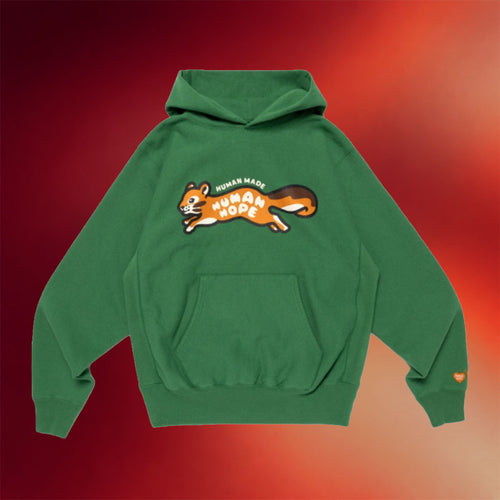 BTS Merch 2026 Human Made X J Hope Human Hope Hoodie Squirrel Hoodie Gifts For BFF