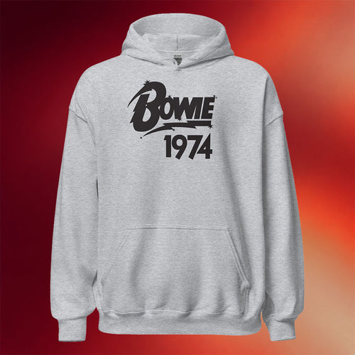 David Bowie Merch Bowie 1974 Hoodie David Bowie Hoodie Music Lover Gifts For Him
