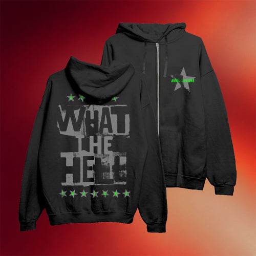 Avril Lavigne Merch 2026 What The Hell Zip Hoodie Unique Gifts For Sisters