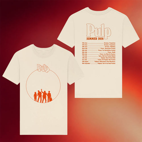 Pulp Merch 2026 Summer 2026 EU Tour T-Shirt Pulp Tour Merch Gift For Music Lovers