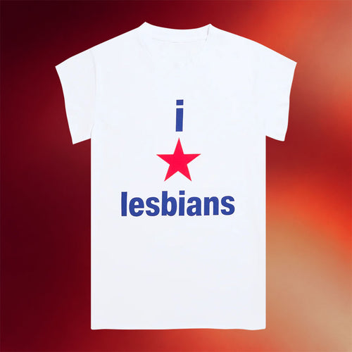 Renee Rapp Merch 2026 I Love Lesbians T-Shirt Gift Ideas For Pride Month