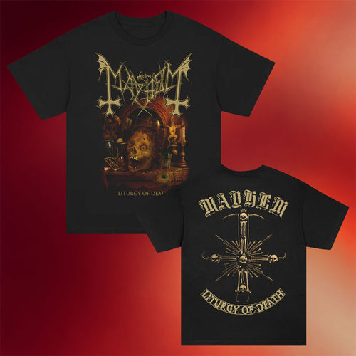 The True Mayhem Merch 2026 Vanitas T-Shirt Black Liturgy Of Death Shirt Gift For Band Fans