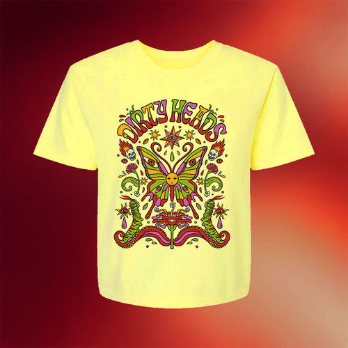Dirty Heads Merch 2026 Metamorphosis Cropped Shirt Gift Ideas For Her - Mouldking