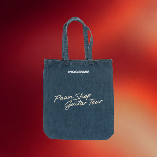 Tim McGraw Merch 2026 Pawn Shop Guitar Tour Tote Bag Presents For Music Lovers - Mouldking
