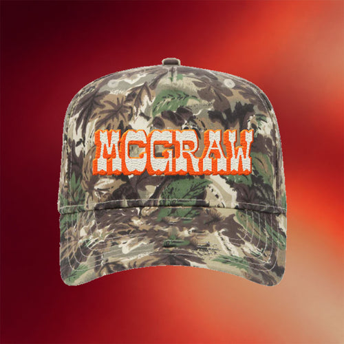 Tim McGraw Merch 2026 McGraw Camo Hat Embroidered Music Related Gifts For Guys - Mouldking