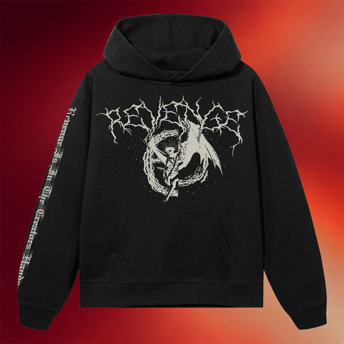 Revenge Merch 2026 Abaddon Lightning Hoodie Black Cream Hoodie Gifts For Friends - Mouldking