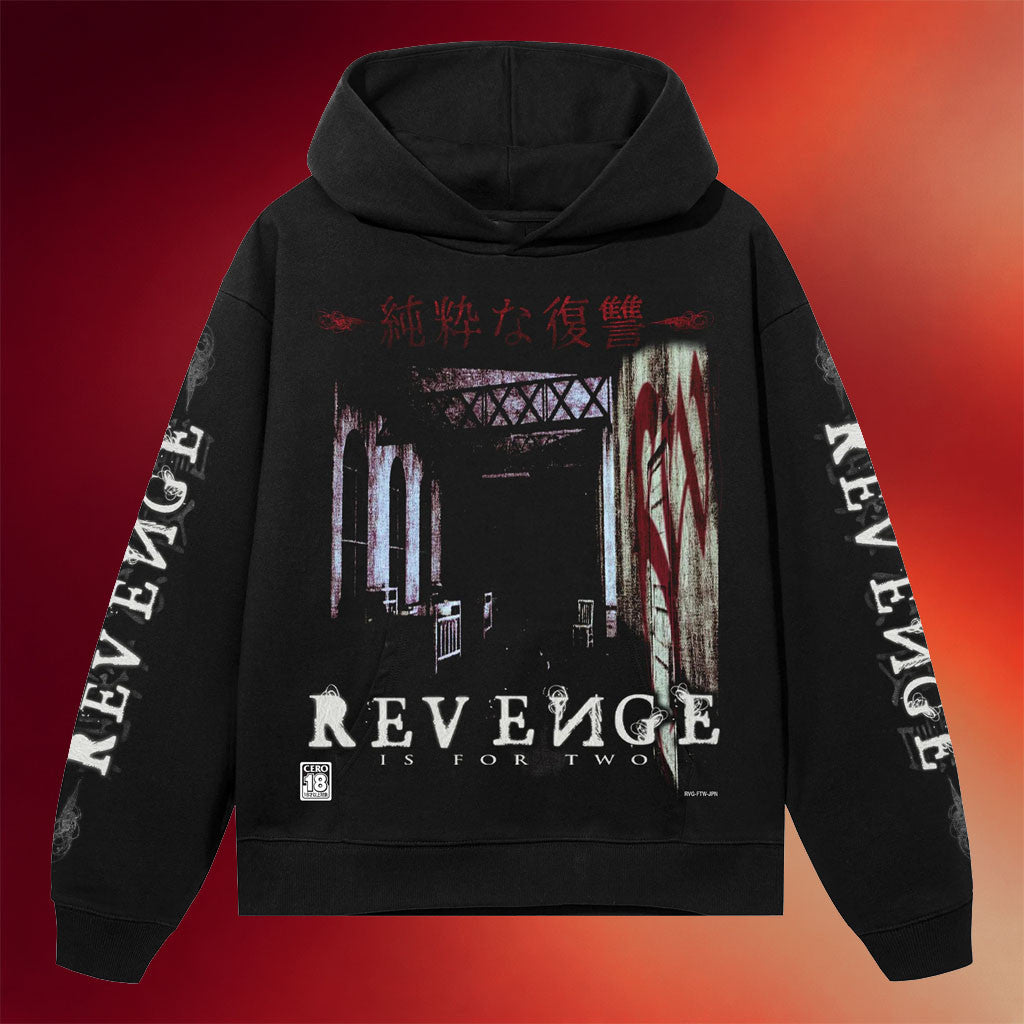 Revenge Merch 2026 Psych Ward Hoodie Black Revenge Is For Two Hoodie Gifts For Husband - Mouldking