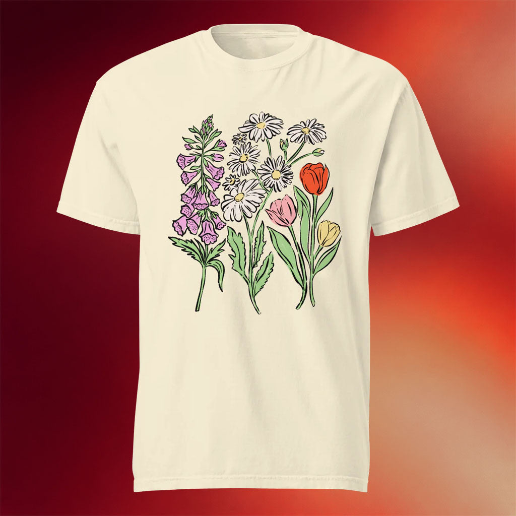 Dr Lauren Hughes Merch 2026 FDT Botanical T-Shirt Flower Lover Shirt Gifts For Mom - Mouldking