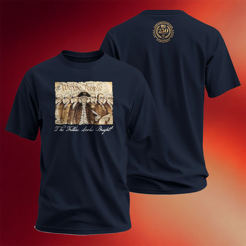 Valuetainment Merch 2026 FLB Founding Fathers T-Shirt America 250 Merch Fourth Of July Gifts - Mouldking