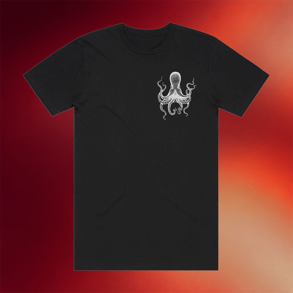 Hobo Jack Merch 2026 Octopus Tattoo T-Shirt Black Birthday Ideas For Boyfriend - Mouldking