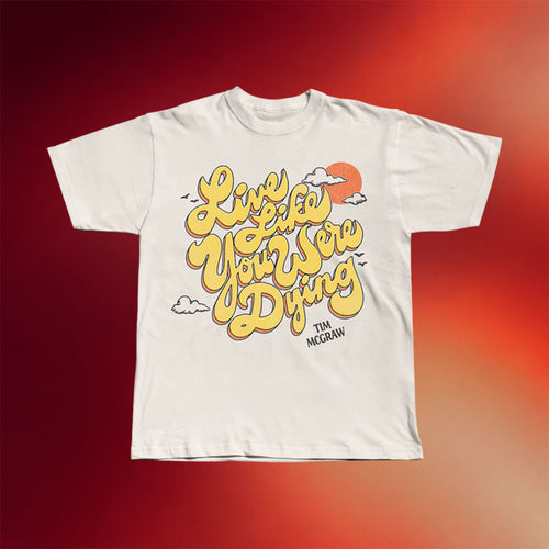 Tim McGraw Merch 2026 Live Like Sunset T-Shirt Presents For Music Lovers - Mouldking