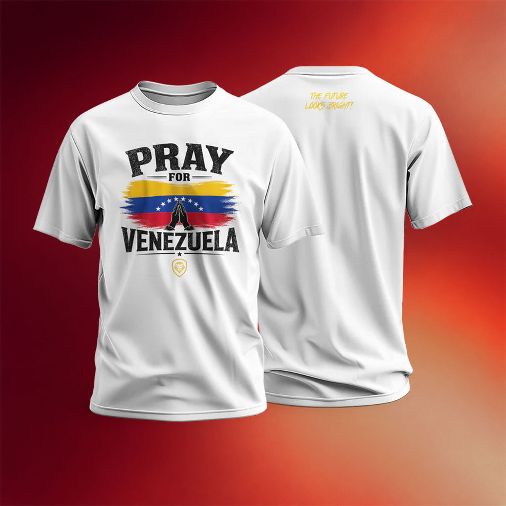 Valuetainment Merch 2026 Pray For Venezuela T-Shirt Venezuela Support Apparel Gift For Him - Mouldking