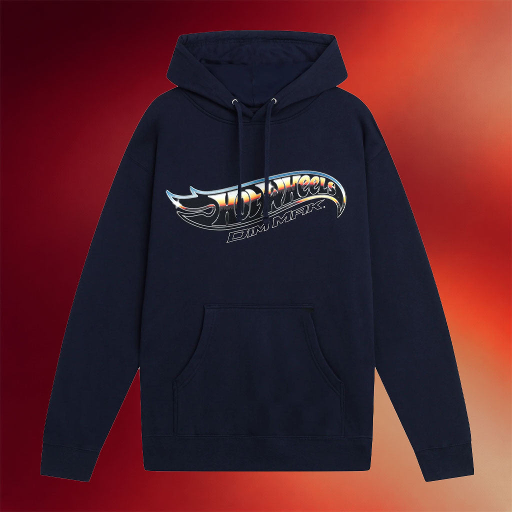 Dim Mak Collection Merch Hot Wheels X Dim Mak Collection Cityscape Logo Hoodie Gift For BFF - Mouldking