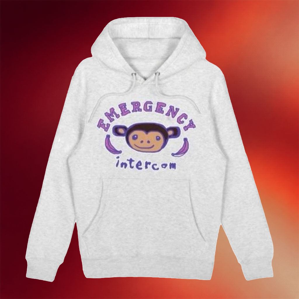Emergency Intercom Merch Monkey Hoodie Birthday Gifts Ideas For Friends - Mouldking