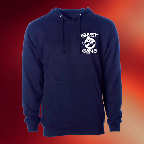 Ghost Gang Merch Navy White Ghost Gang Hoodie Best Birthday Gift For Dad - Mouldking