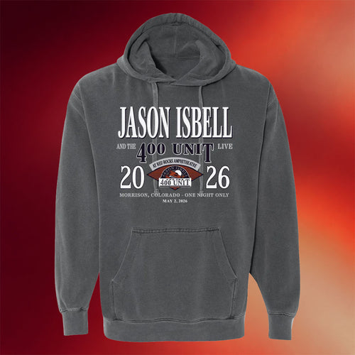 Jason Isbell Merch The 2026 Red Rocks Hoodie Jason Isbell And The 400 Unit Tour Hoodie Fan Gift - Mouldking