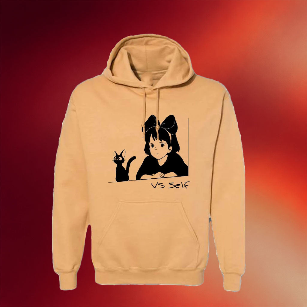 Milkcrate Merch Vs Self Cat Girl Hoodie Birthday Ideas For Daughter - Mouldking