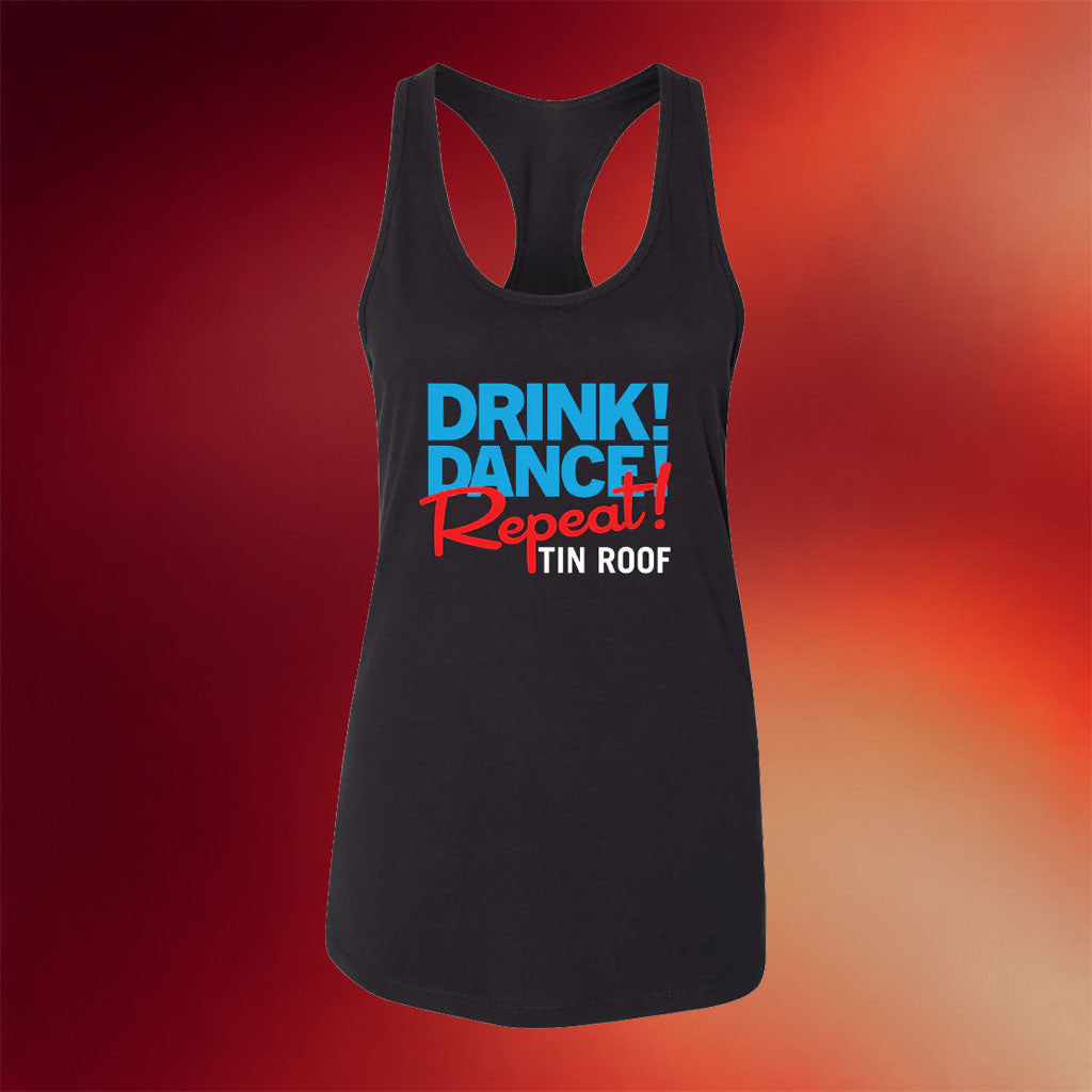 Tin Roof Bars Merch 2026 Drink Dance Repeat Tank Top Gift Ideas For Friends - Mouldking
