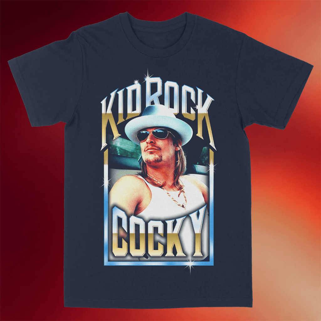 Kid Rock Merch 2026 Cocky Frame T-Shirt Kid Rock Shirt Gift For Music Lovers - Mouldking