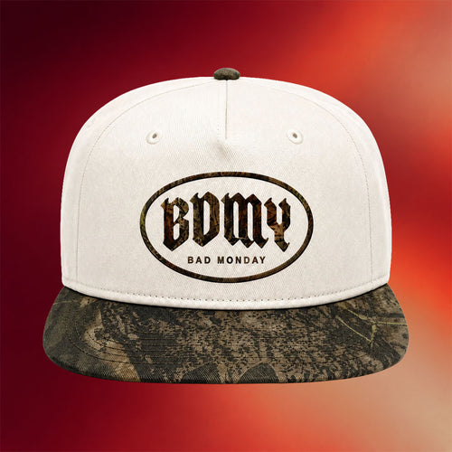Bad Monday Merch 2026 Camo BDMY Two Tone Hat Bad Monday Cap Special Gift For Father - Mouldking
