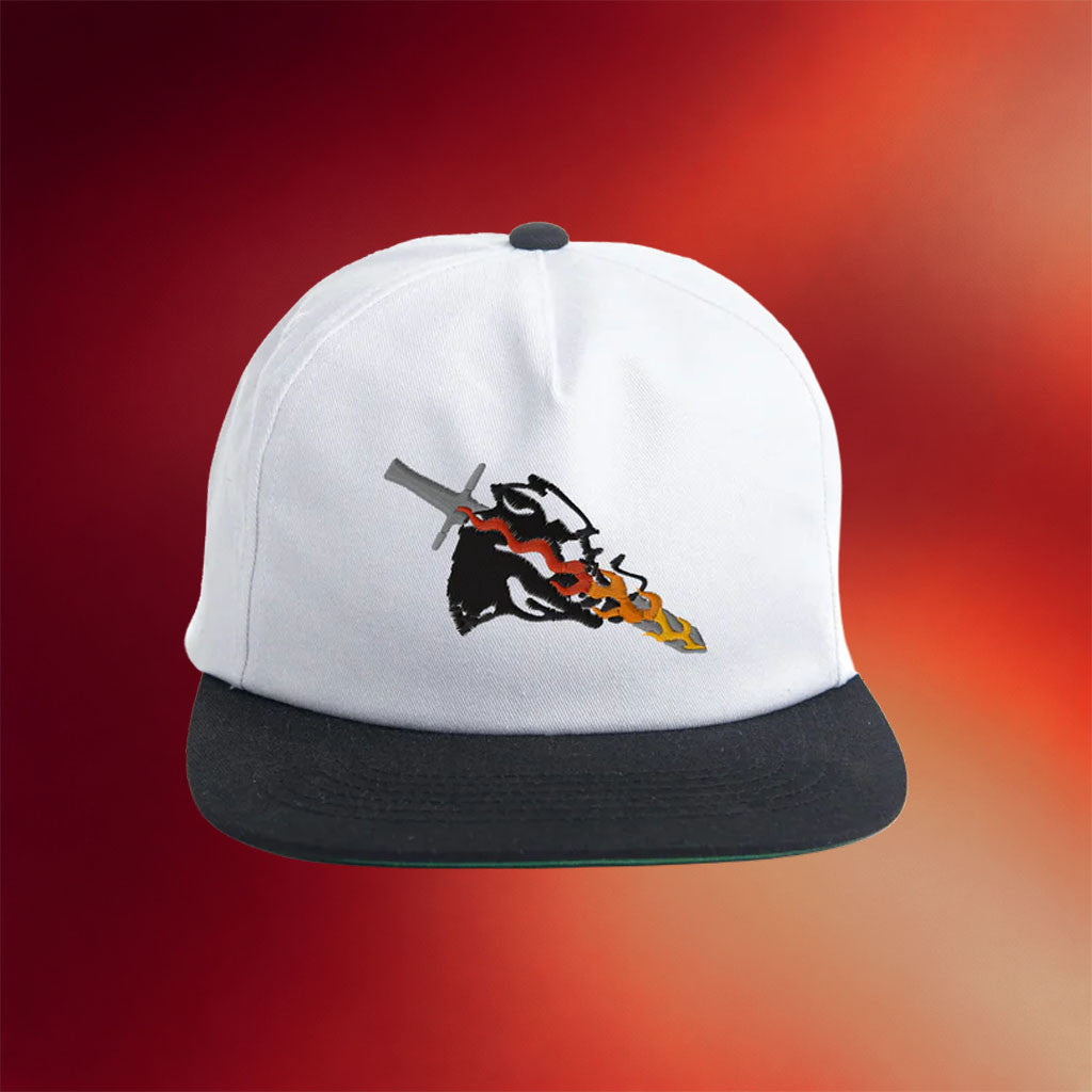 Bilmuri Merch 2026 Flaming Sword Hog Logo Snapback Hat Embroidered Gift For Boyfriend - Mouldking