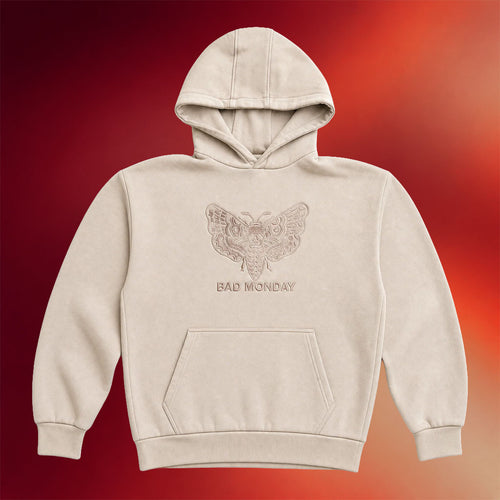 Bad Monday Merch 2026 Death Moth Hoodie Bad Monday Hoodie Best Gift For Friends - Mouldking