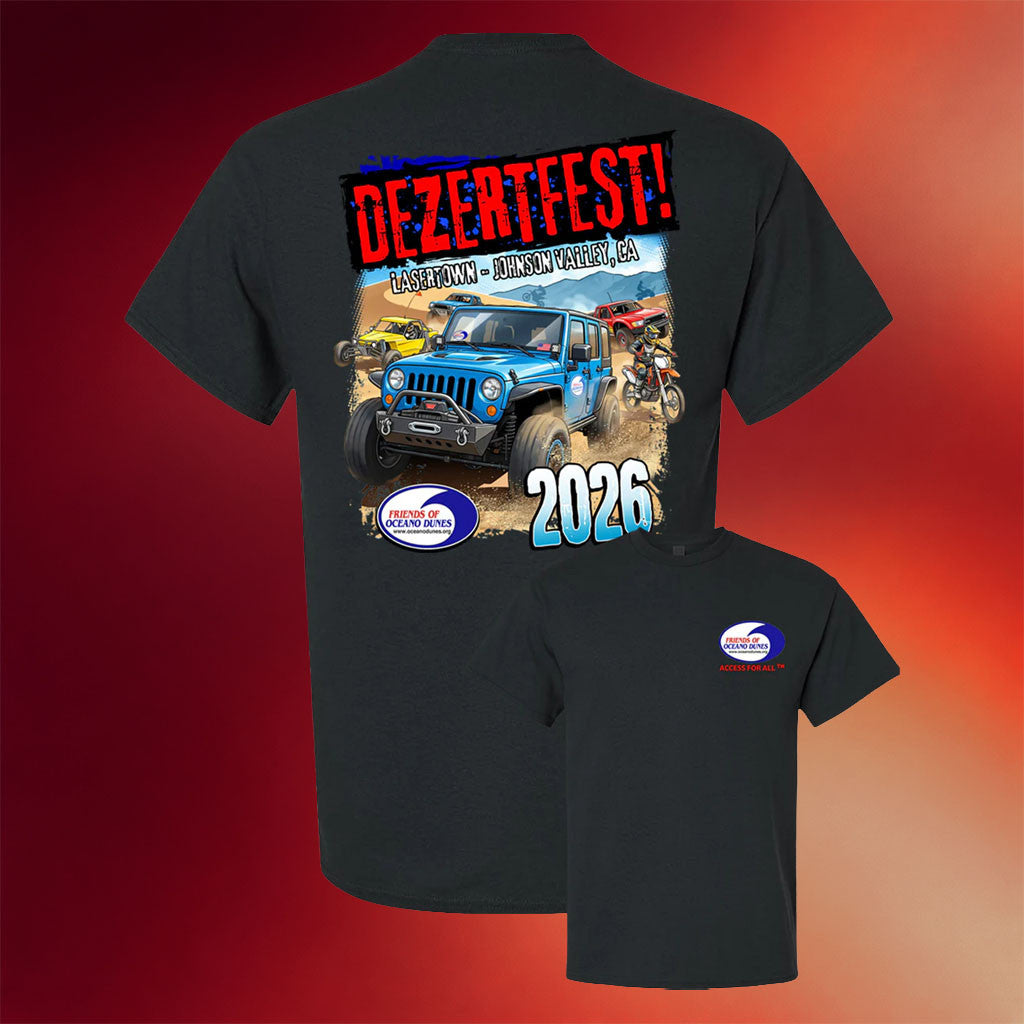 Friends Of Oceano Dunes Merch Dezertfest 2026 T-Shirt Special Present For Brothers - Mouldking