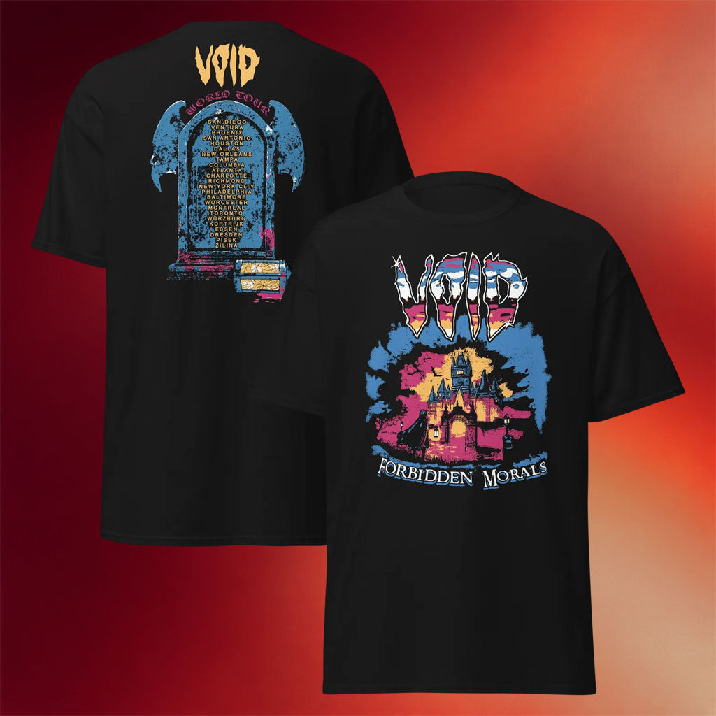 Void Merch 2026 Forbidden Morals Tour T-Shirt Void World Tour Merch Gift For Music Fans - Mouldking