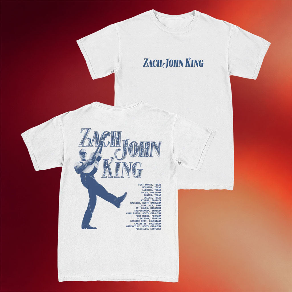 Zach John King Merch 2026 Photo Tour T-Shirt Zach John King Tour Merch Gift For Music Fans - Mouldking