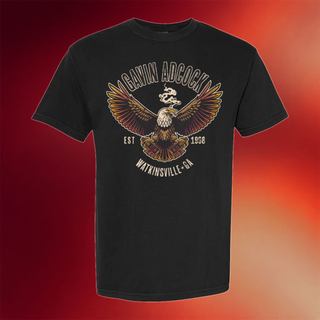 Gavin Adcock Merch 2026 Eagle T-Shirt Gavin Adcock Shirt Music Related Gifts For Guys - Mouldking