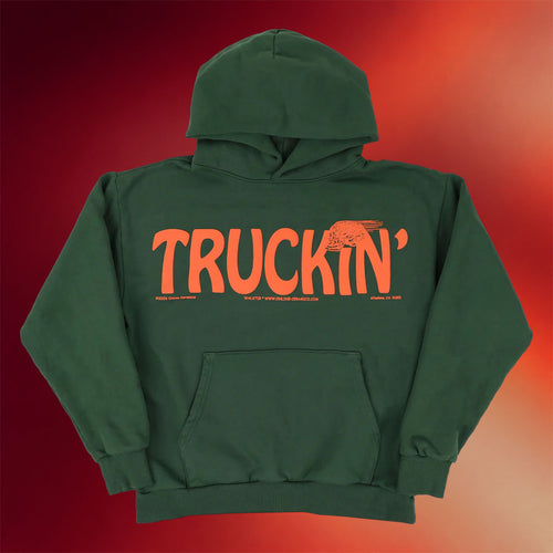 Online Ceramics Merch 2026 Truckin Hoodie Birthday Present For Husband - Mouldking